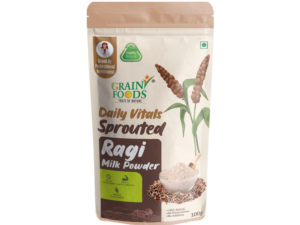 Sprouted Ragi Milk Powder 100g